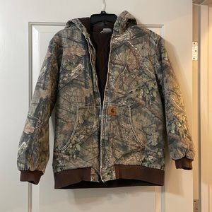Vintage Camo Carhartt Jacket